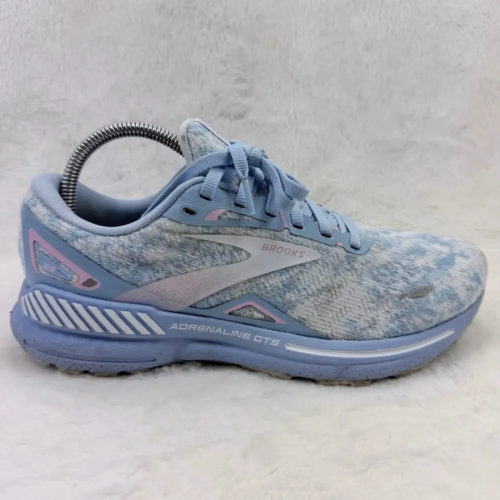 Brooks Adrenaline GTS 23 Womens Running Shoes Blue Size 9 Medium 1203811B493
